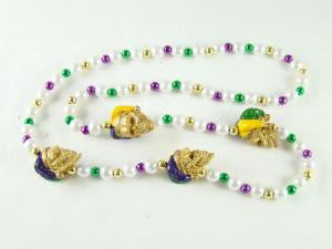 Beads Mardi Gras Skull