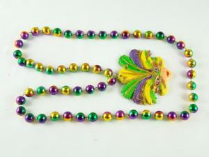 Beads- Masquerade Mardi Gras Face